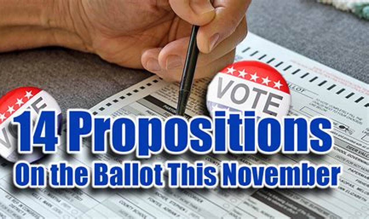 14 Texas Propositions 2024
