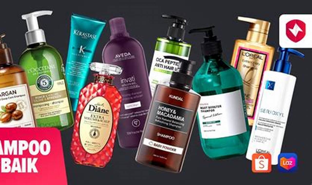 15 merk shampo terbaik untuk rambut sehat 2024