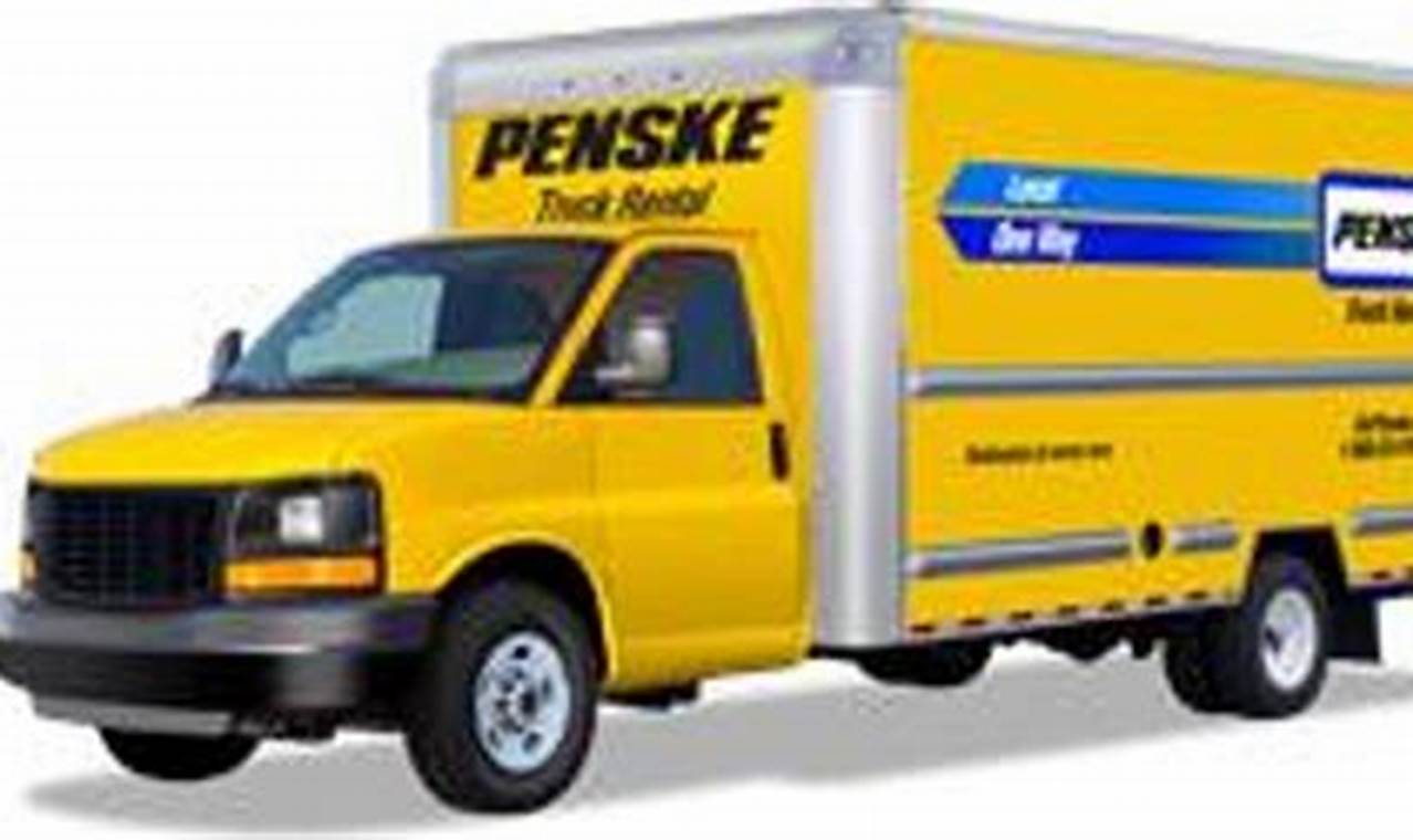 16ft penske truck