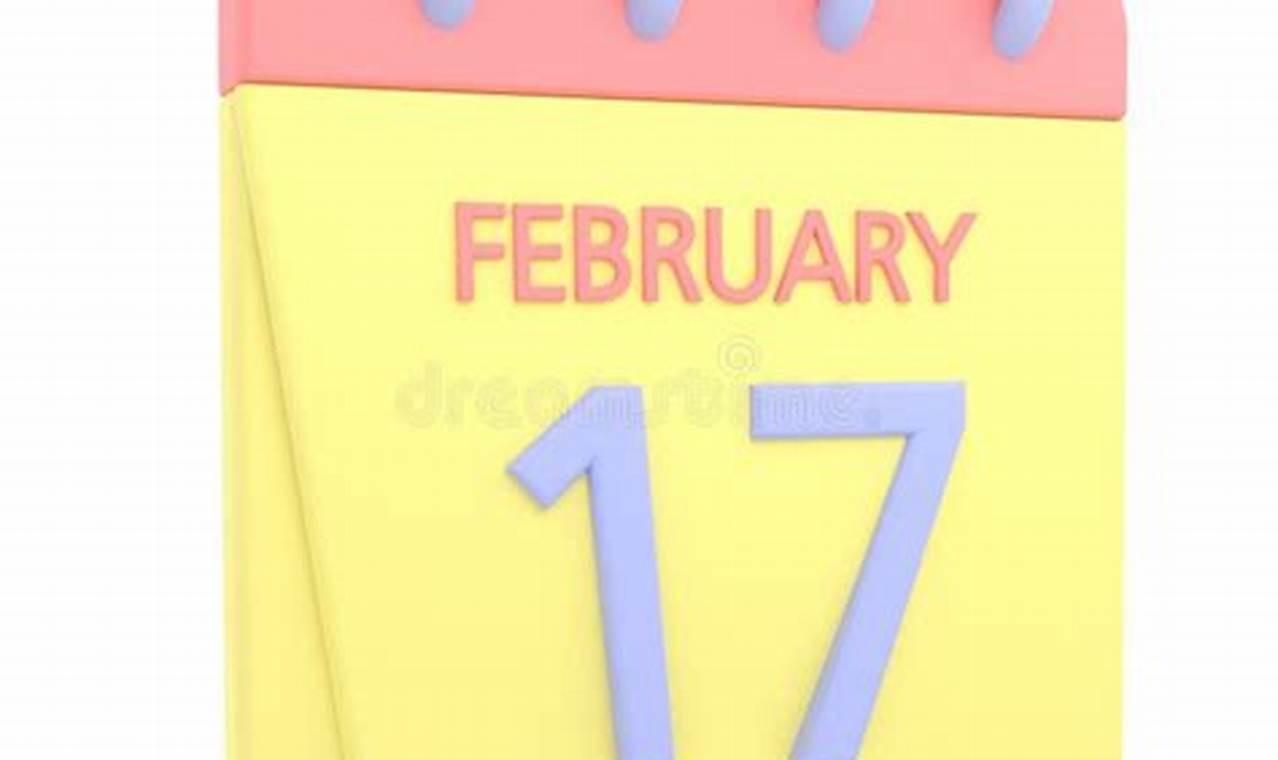 17th February Calendar