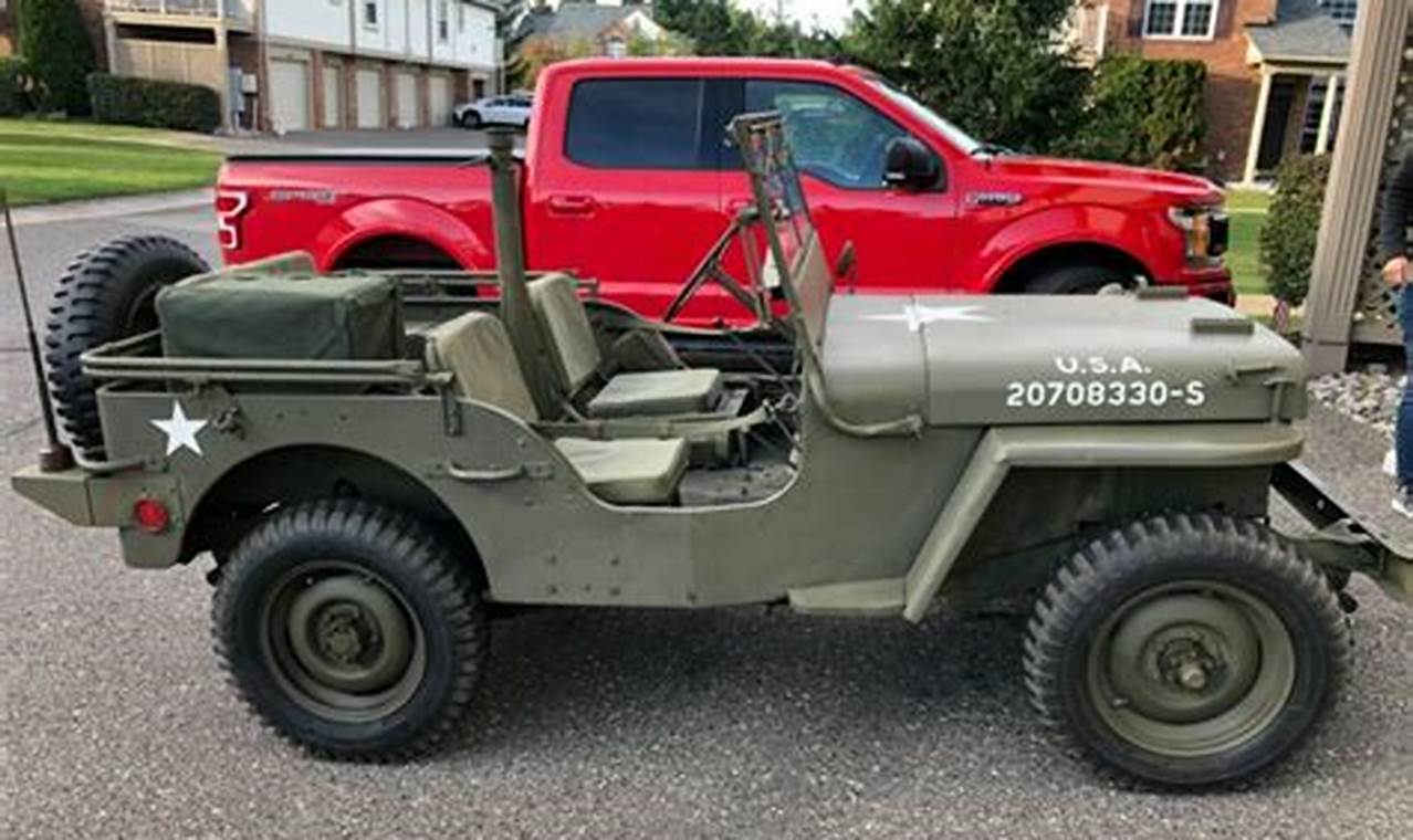 1945 willys mb jeep for sale