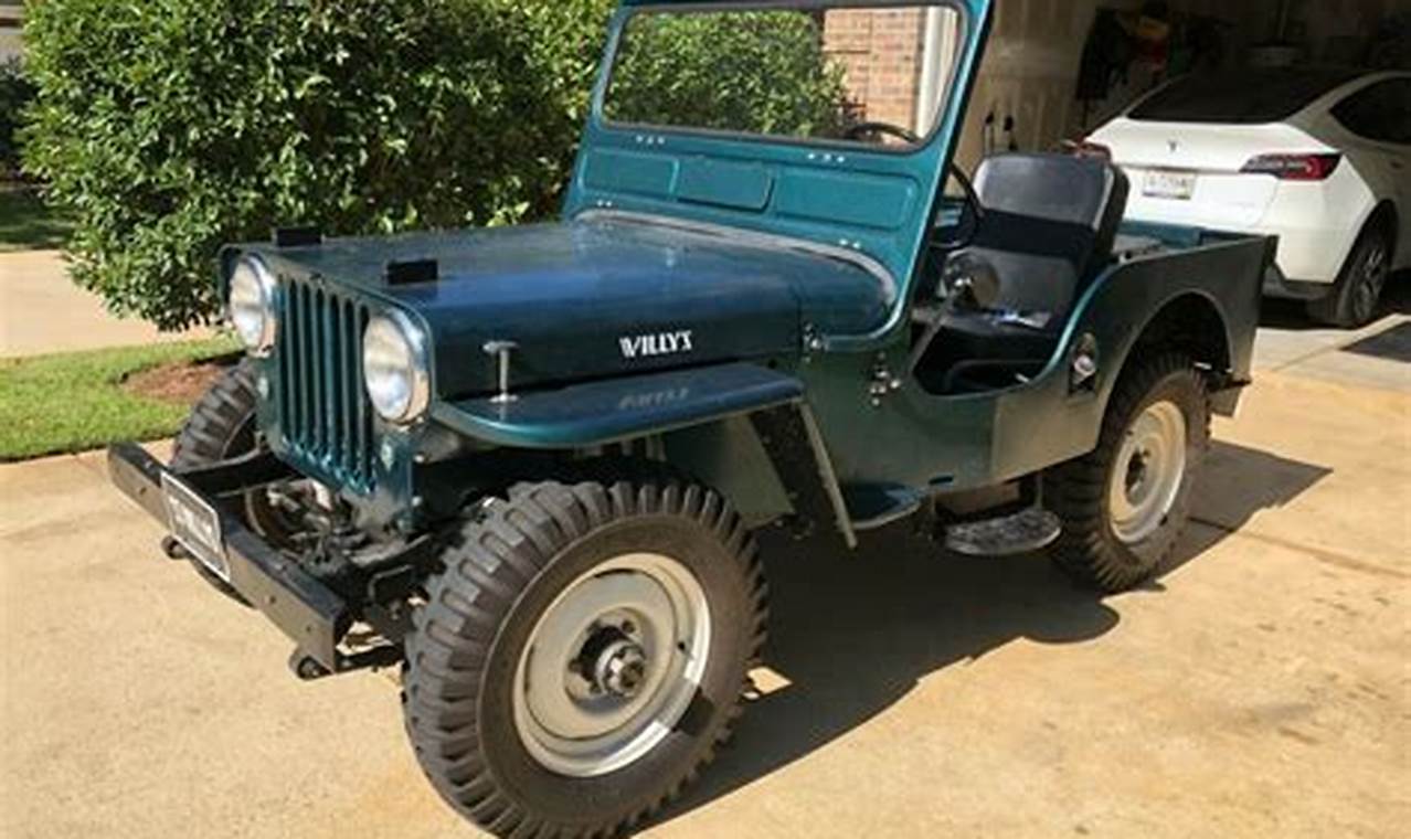 1953 willys jeep for sale