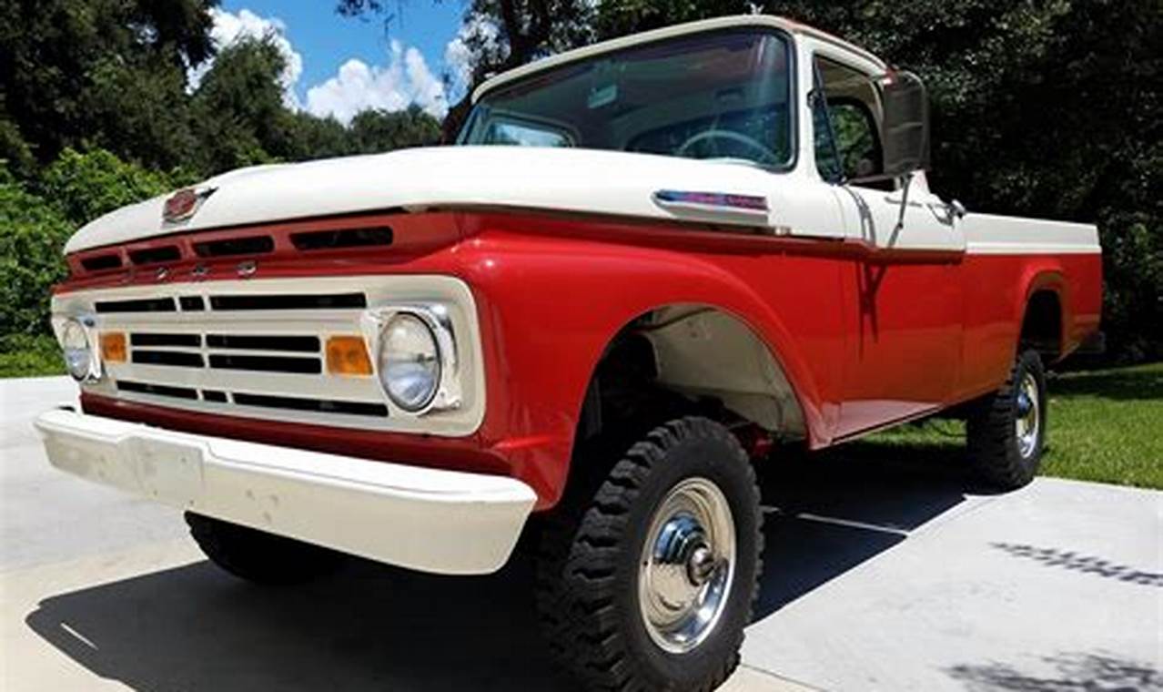 1962 ford trucks for sale
