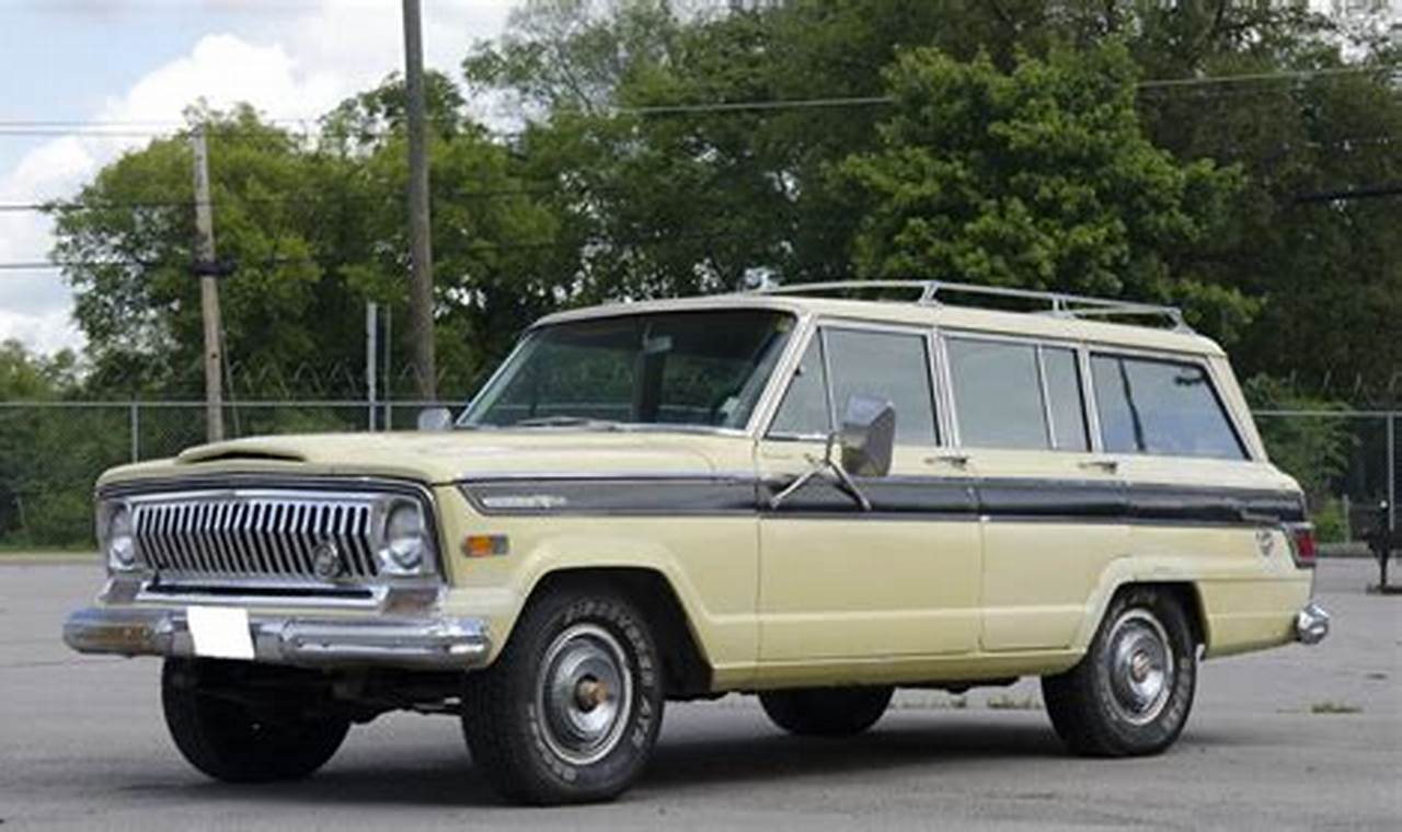 1970 jeep wagoneer for sale