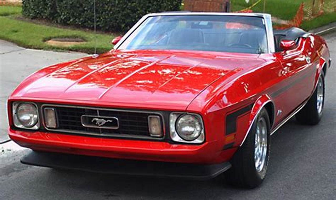 1973 ford mustang for sale