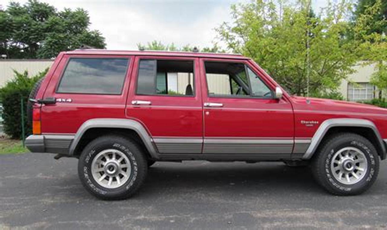 1988 jeep cherokee for sale indiana