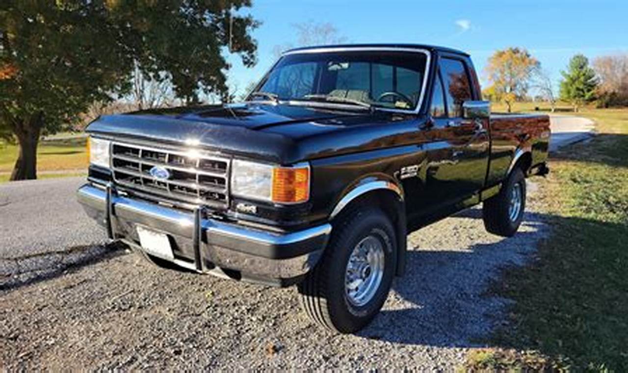 1991 ford f150 value