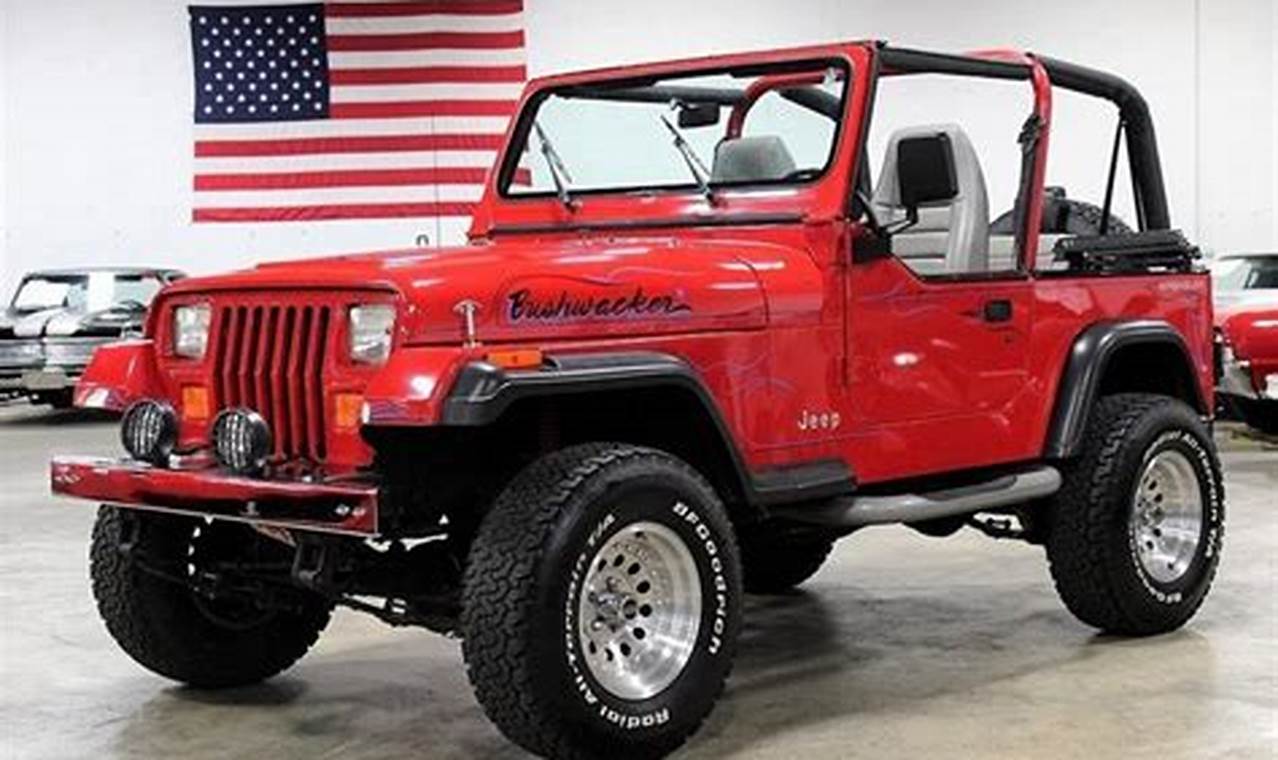 1994 jeep wrangler soft top for sale