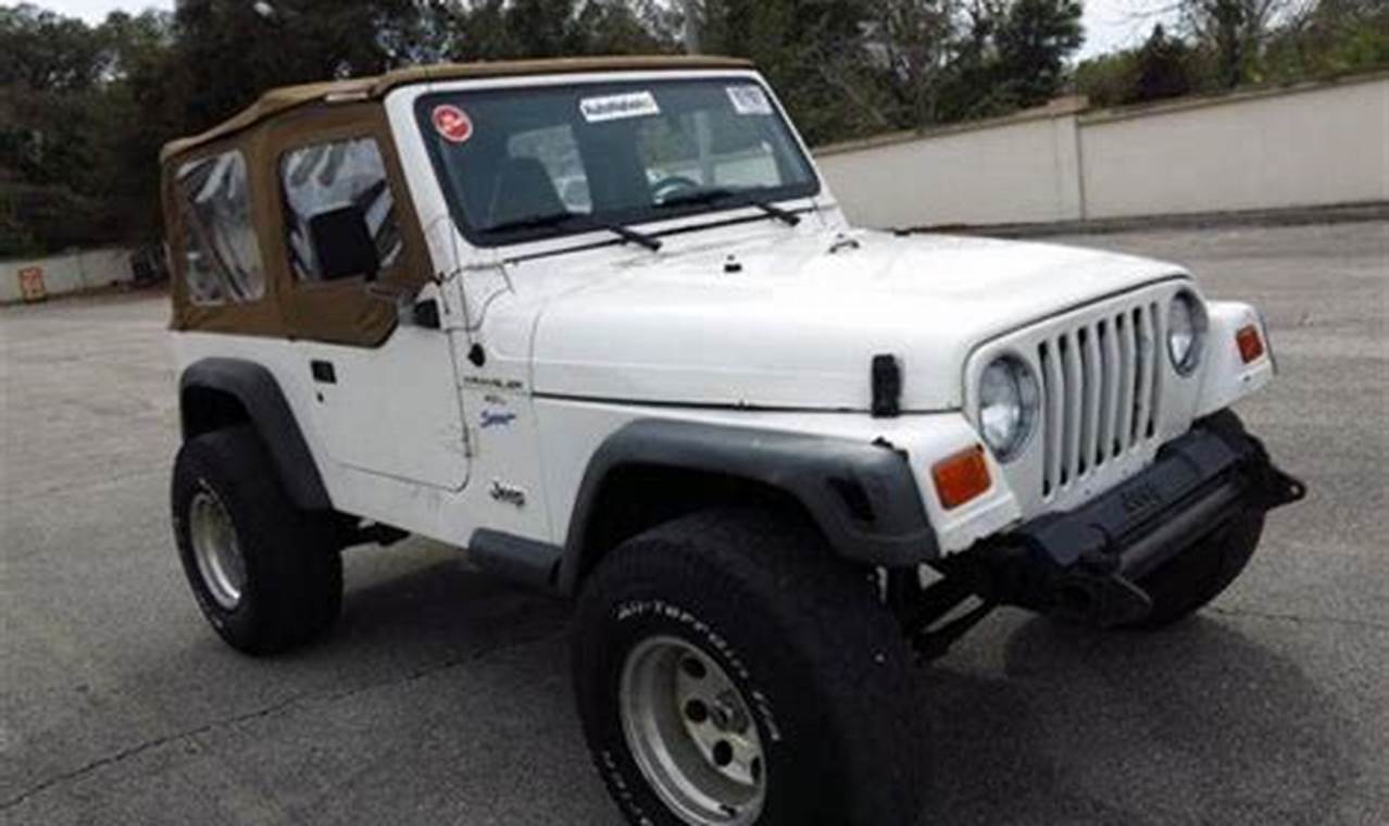 1997 jeep wrangler for sale florida