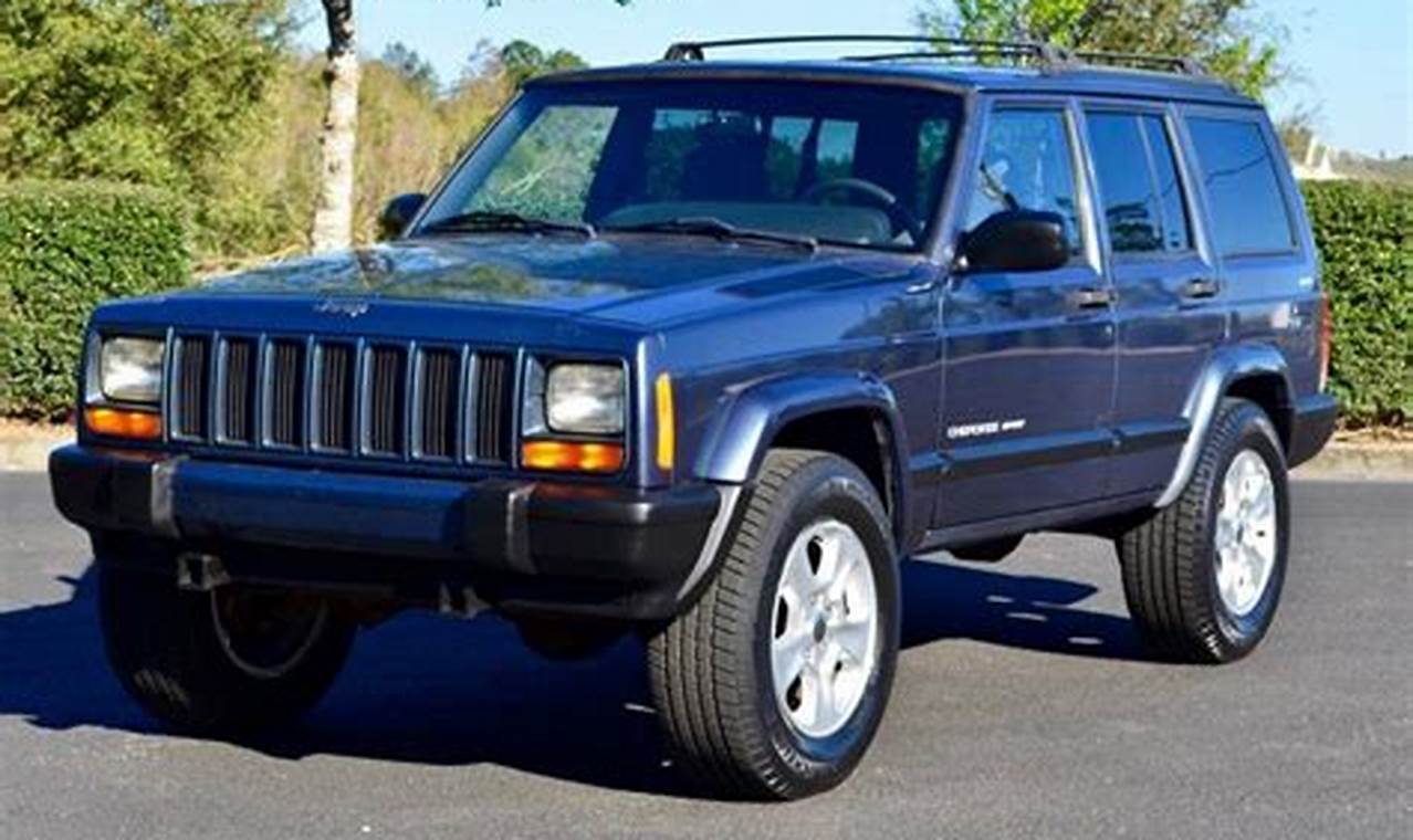 1999 to 2001 jeep cherokee for sale