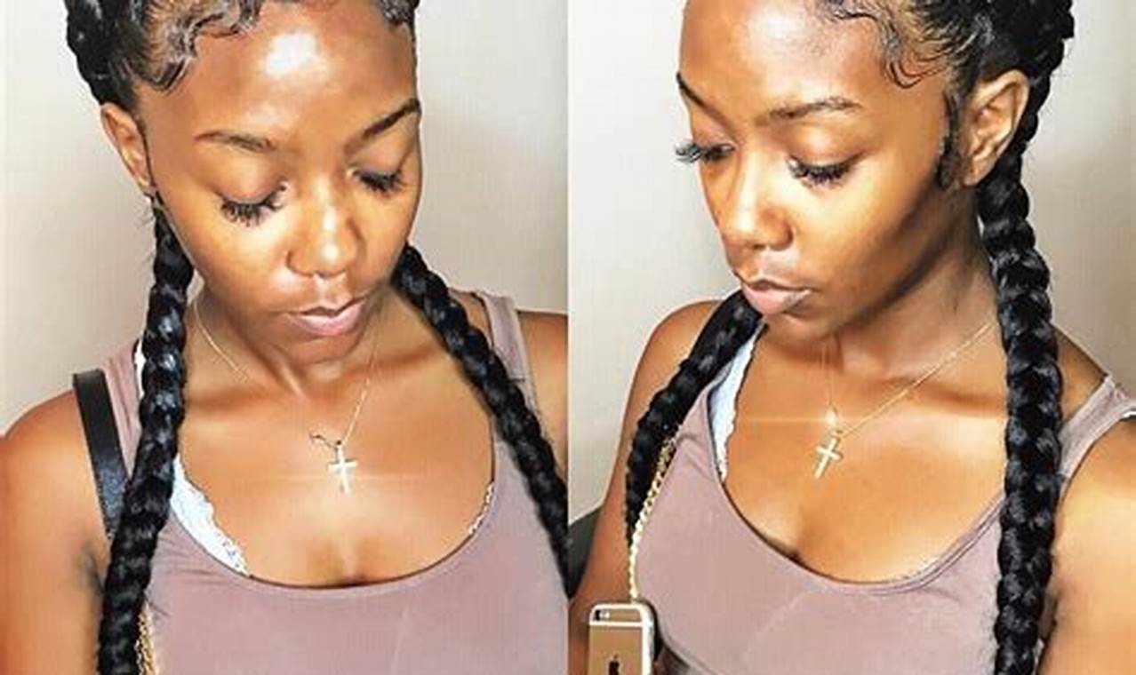 Unveiling the Secrets of "2 Feed in Braids Side Part": A Hairstyle Odyssey