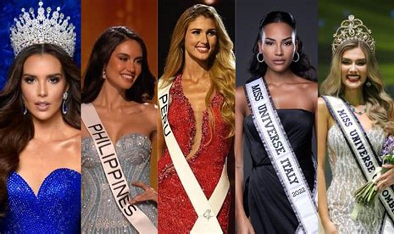 20 Finalistas Miss Universo 2024