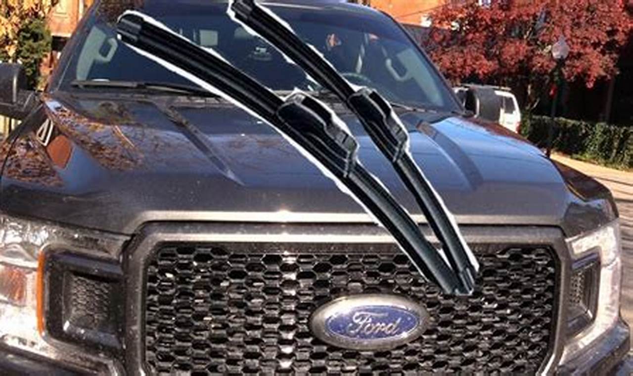 2000 ford f150 windshield wiper size