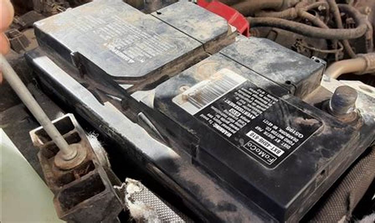 2005 ford f150 battery size