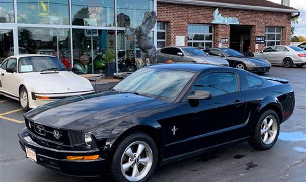 2007 ford mustang v6 for sale