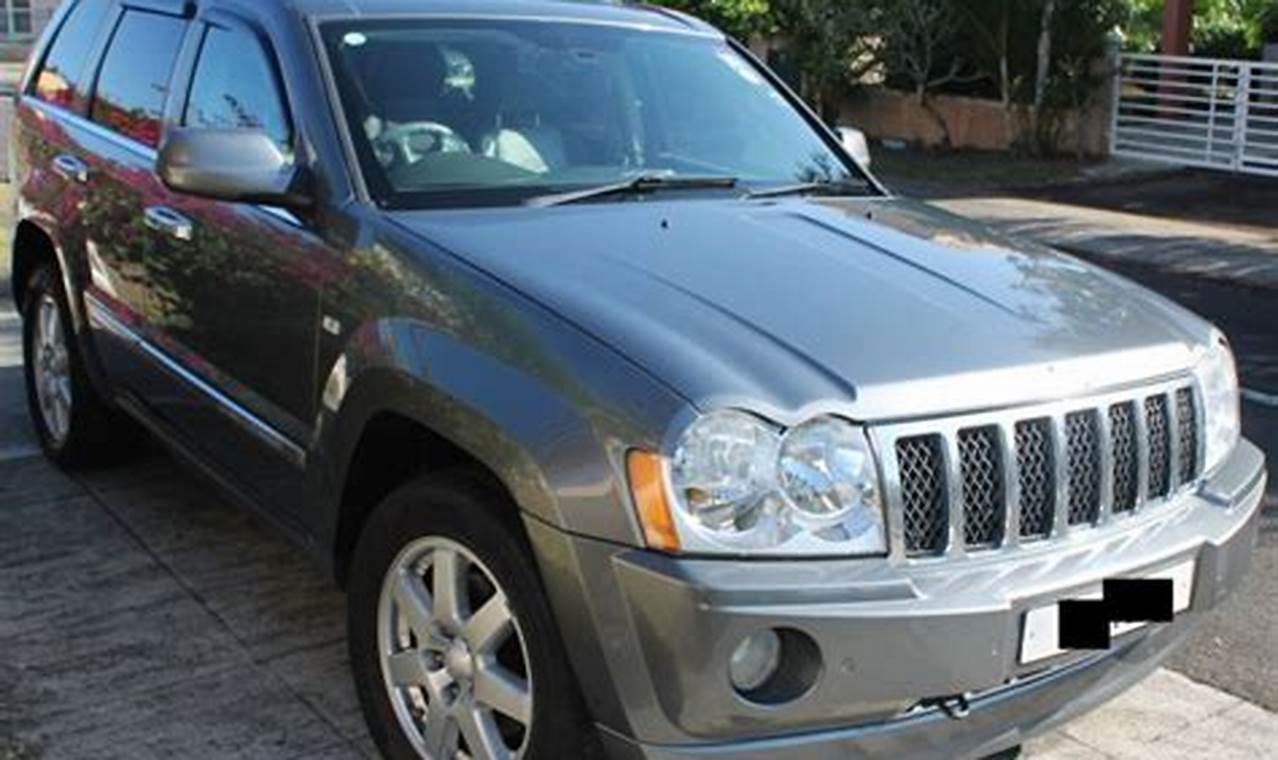 2007 jeep cherokee overland for sale