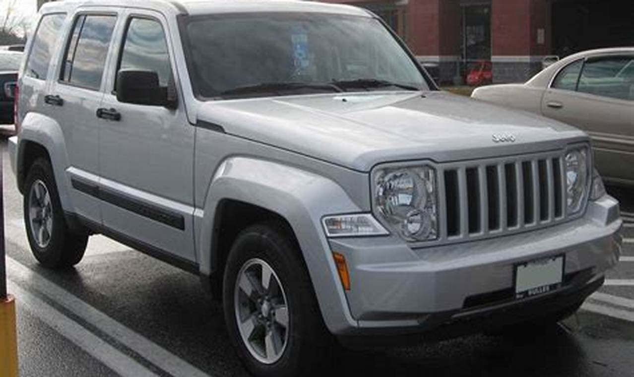 2008 jeep liberty tire size