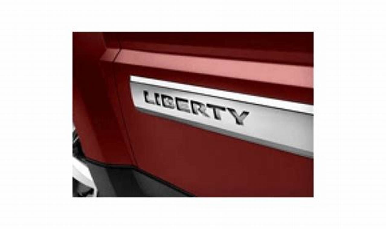 2012 jeep liberty chrome accessories