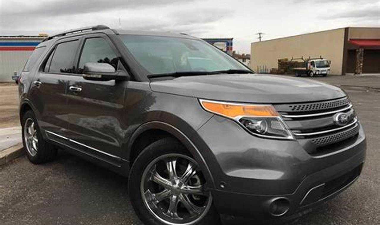 2013 ford explorer 4x4 for sale