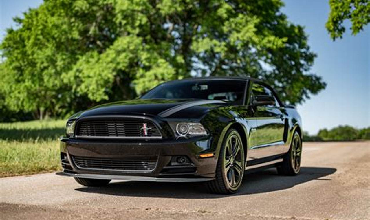 2014 ford mustang california special for sale