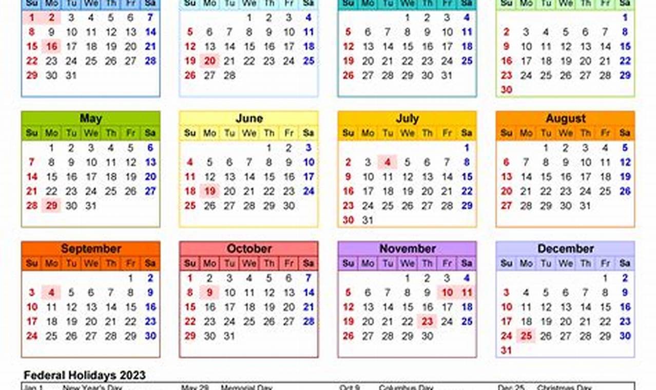 2023 2024 Calendar Template Word Template