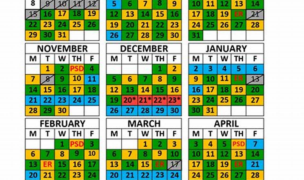 2024 - 2024 School Calendar