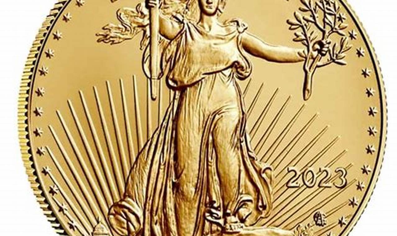 2024 1 Oz American Gold Eagle Coin Bu