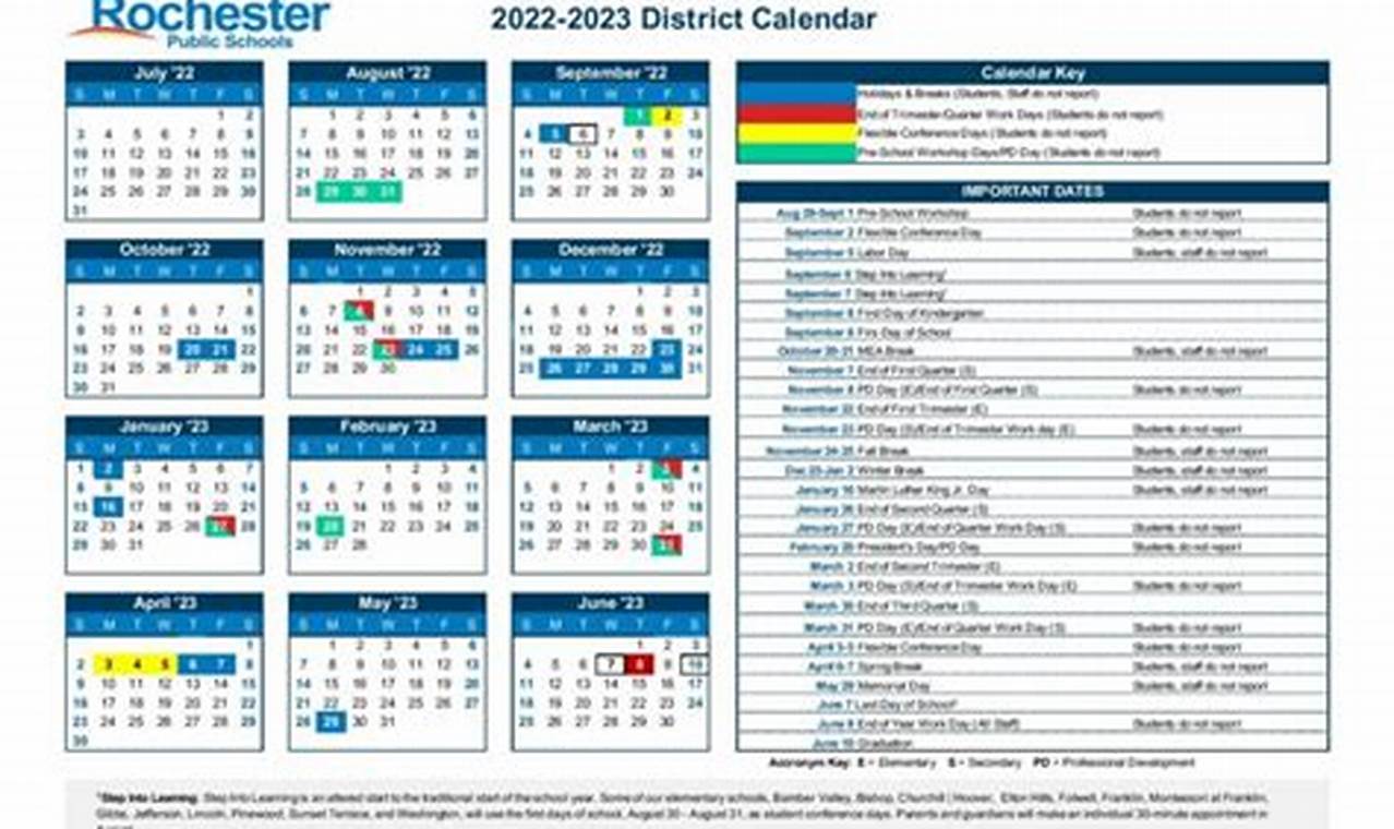 2024 2025 Rochester Science Academy Calendar Week