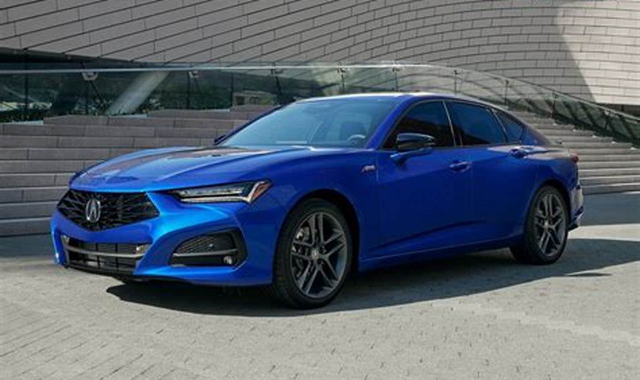 2024 Acura Tlx Blue