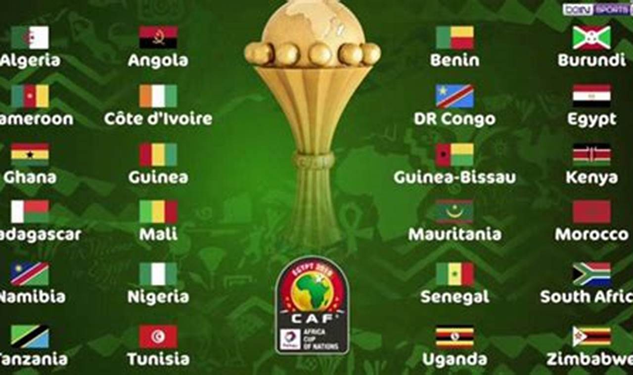 2024 Africa Cup Of Nations Players