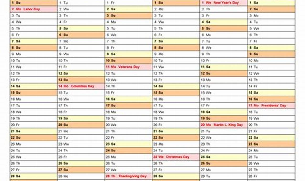 2024 And 2024 Academic Calendar Ttu