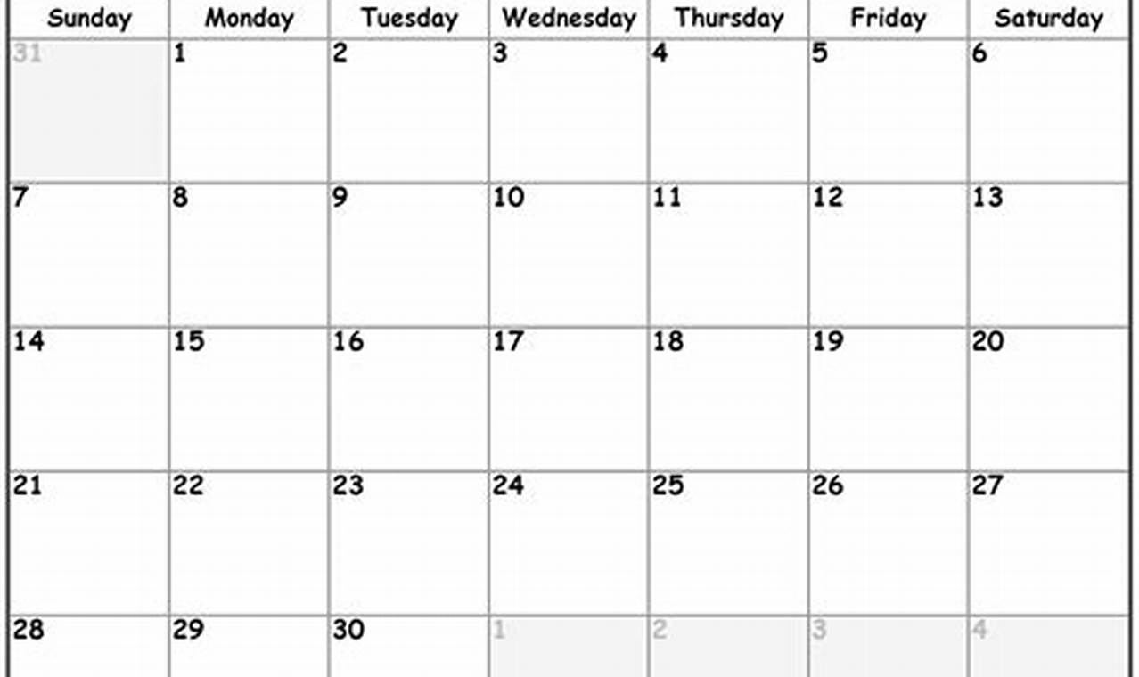 2024 April Calendar Printable Free Yearly Calendar Printable