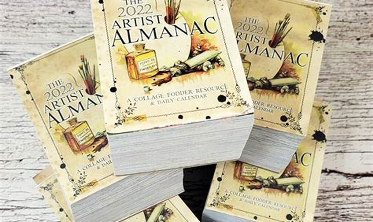 2024 Artist Almanac Calendar 2024