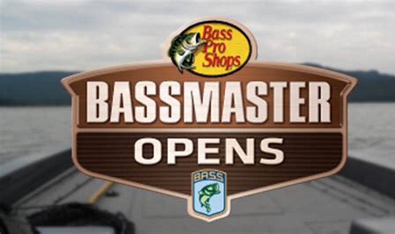 2024 Bassmaster Open Schedule Dates