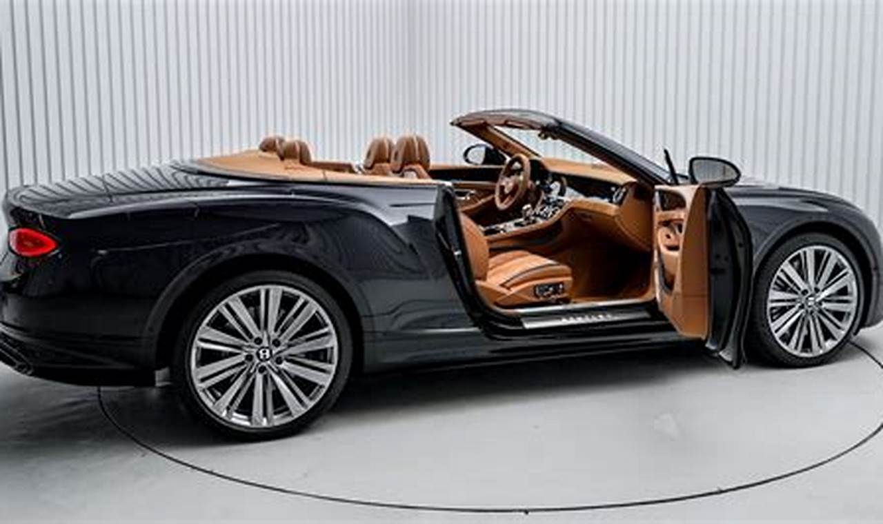 2024 Bentley Continental Gtc Speed