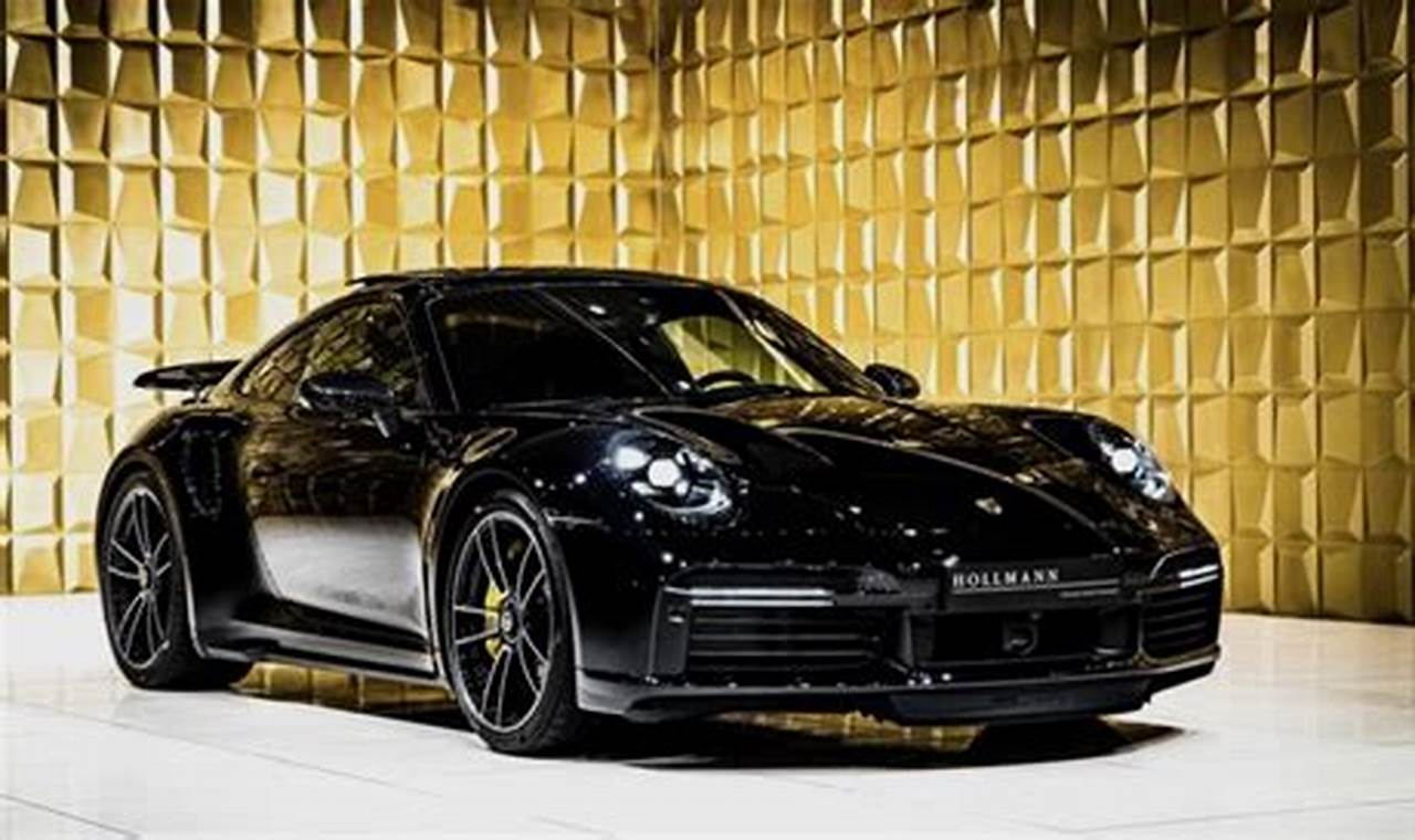 2024 Black Porsche