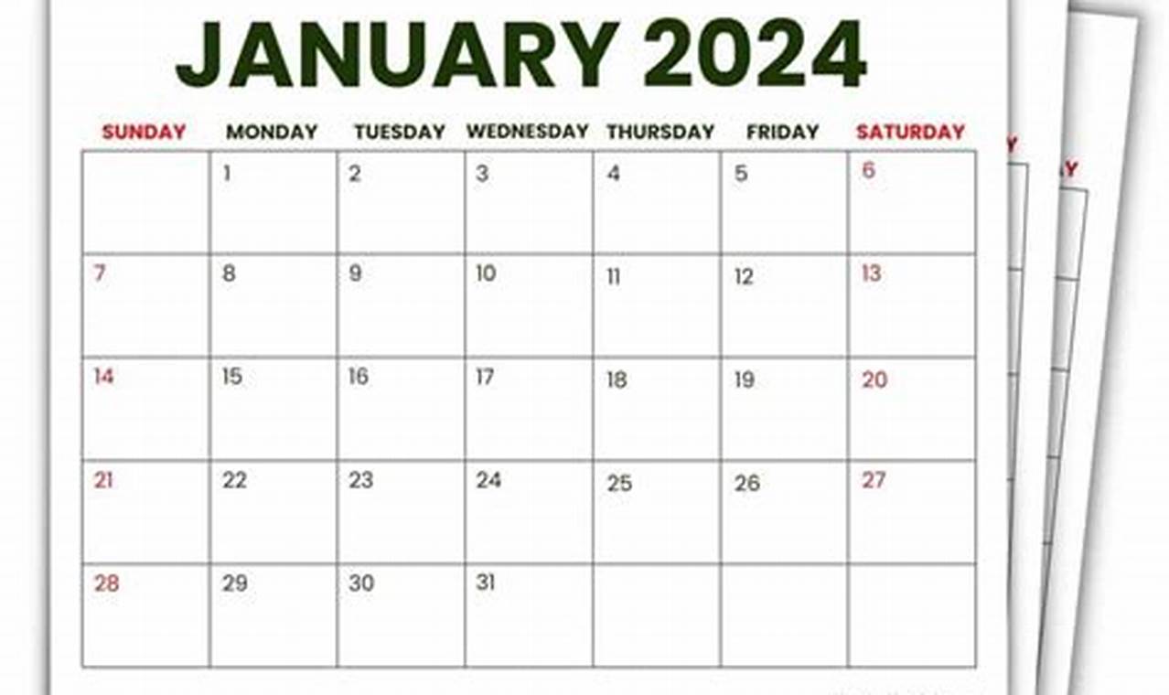 2024 Blank Calendar Download Pdf 2021