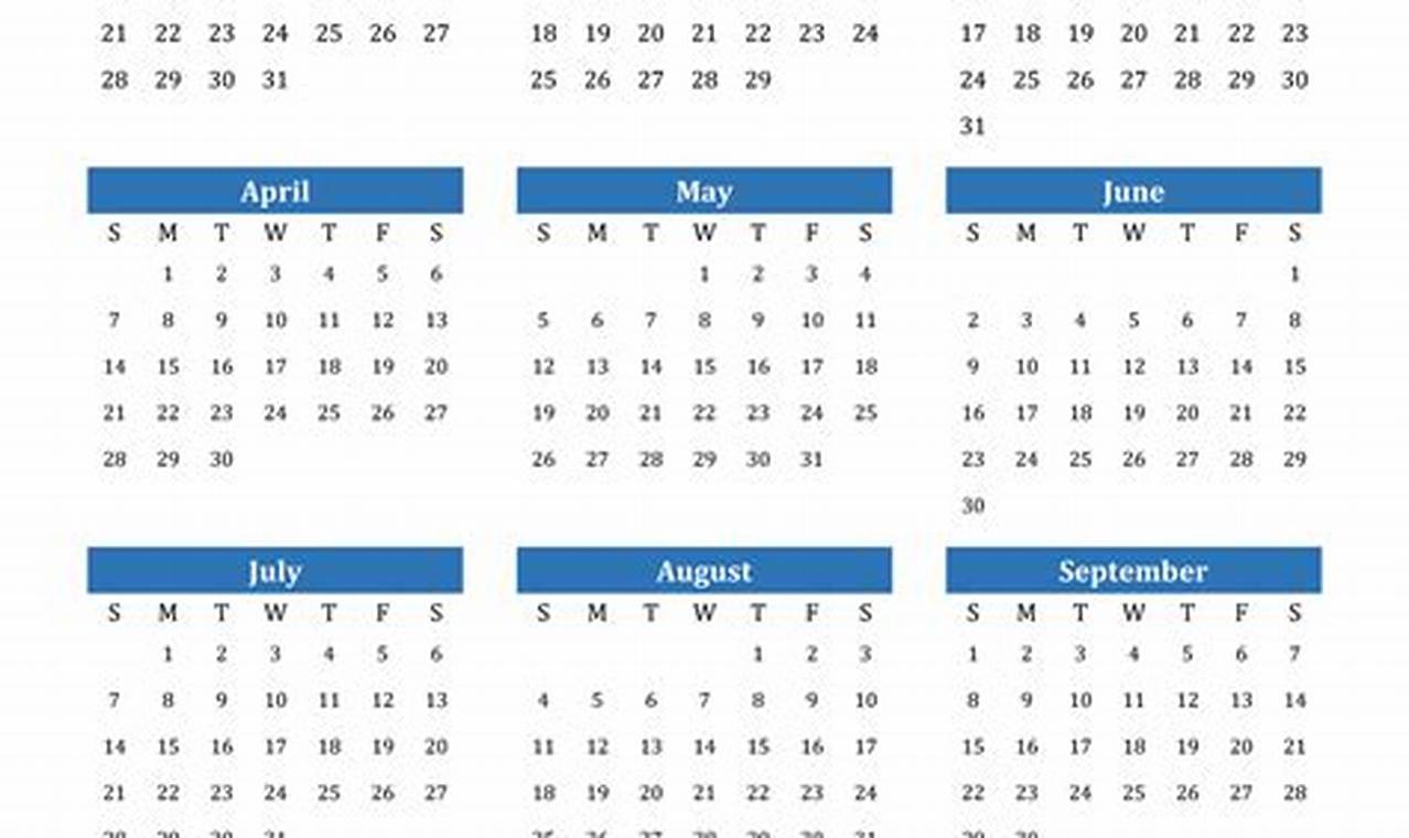 2024 Blank Calendar Downloadable 5