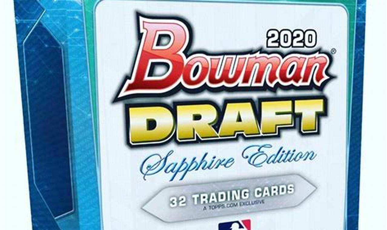 2024 Bowman Draft Baseball Release Date