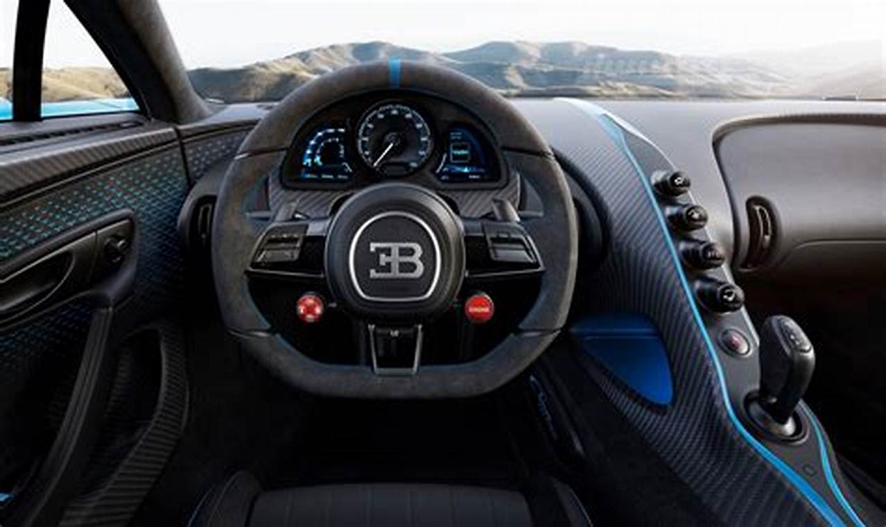 2024 Bugatti Chiron Interior