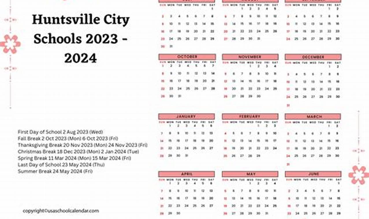 2024 Calendar Anime Color Huntsville