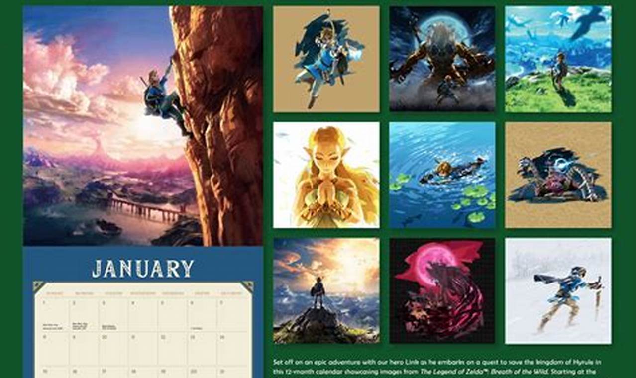 2024 Calendar Anime Online Games Free