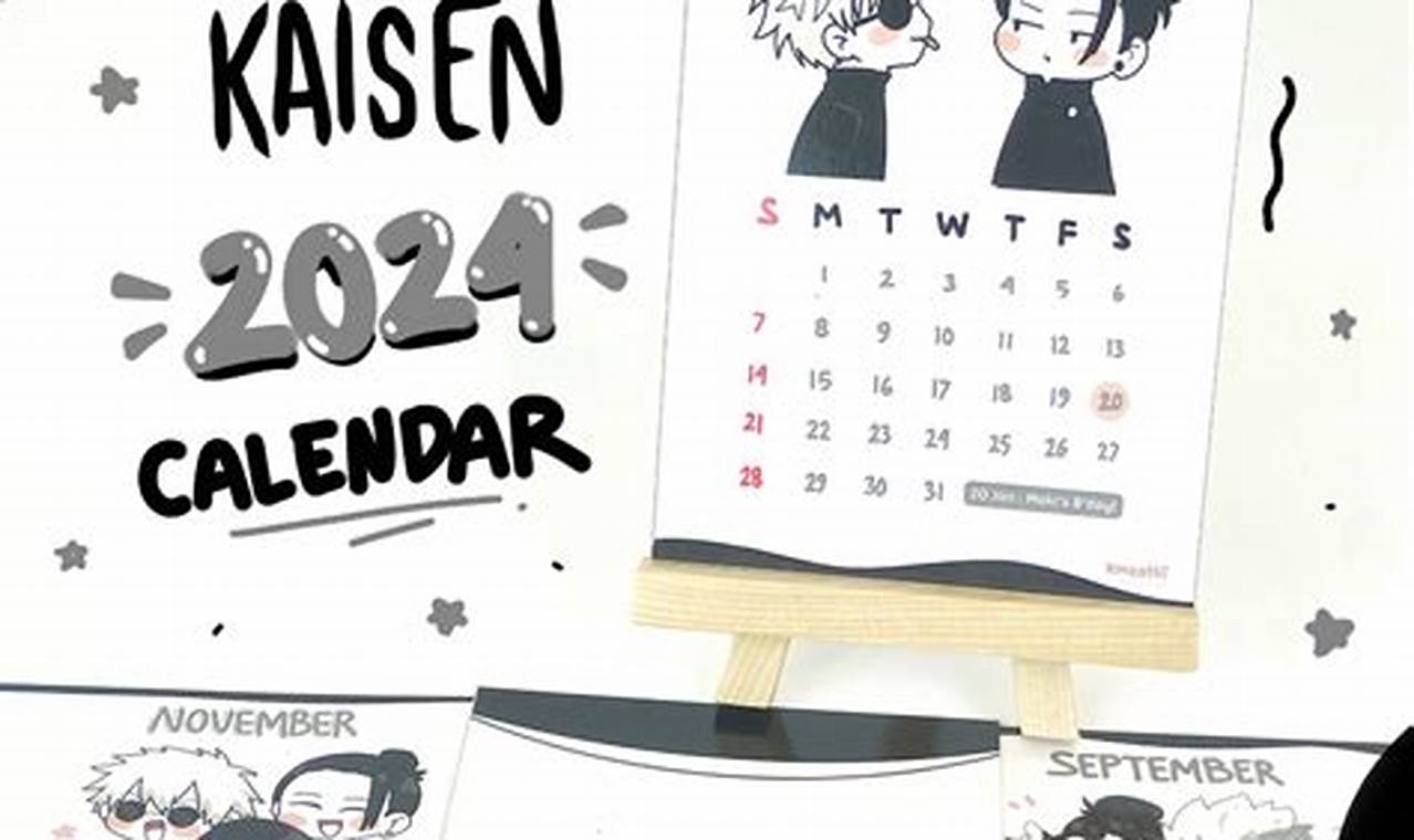 2024 Calendar Anime Worldwide 2024