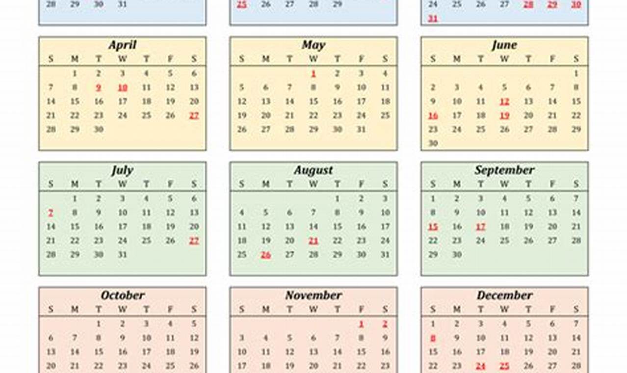2024 Calendar Aramco Philippines