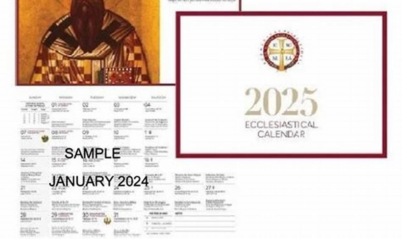 2024 Calendar Orthodox Year