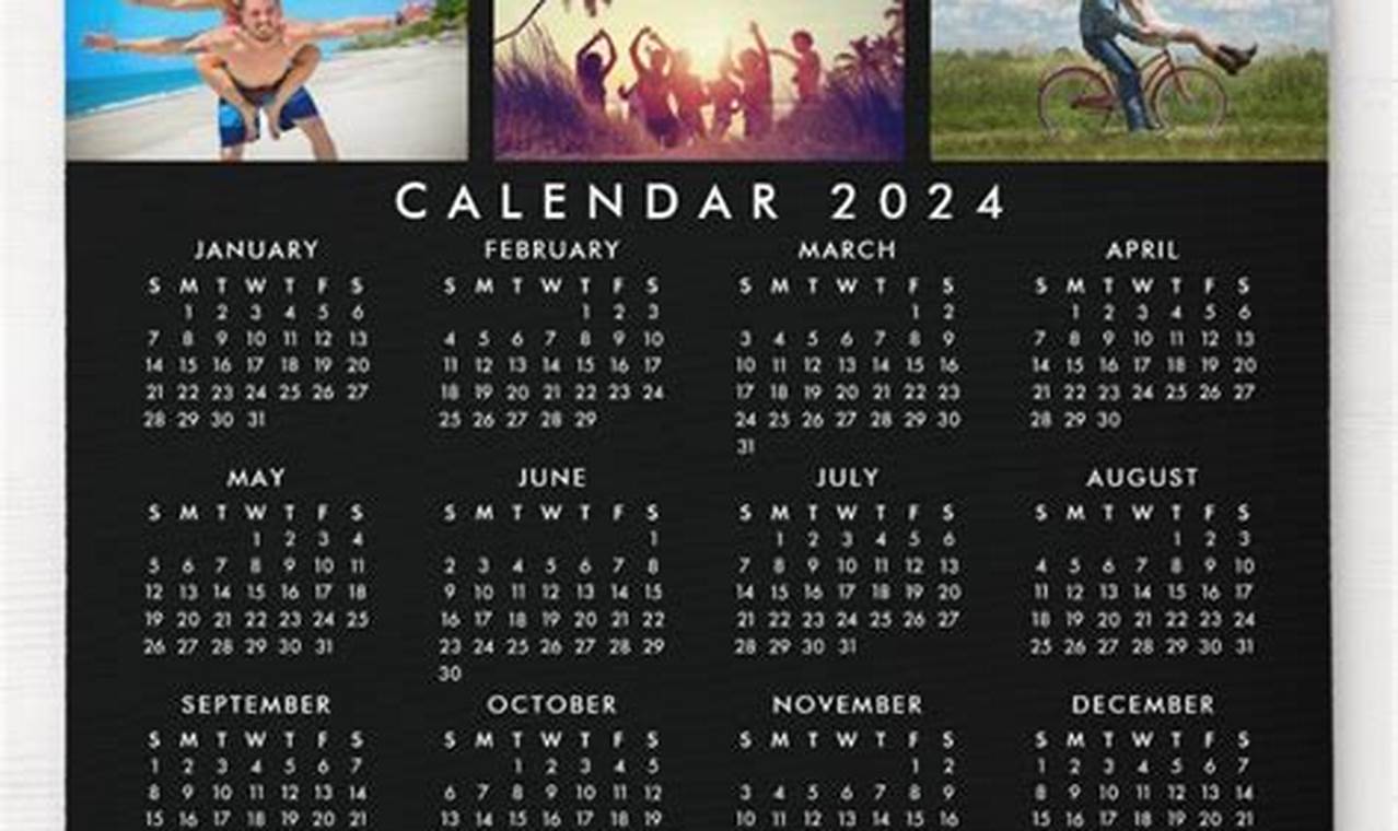 2024 Calendar Personalized Cards
