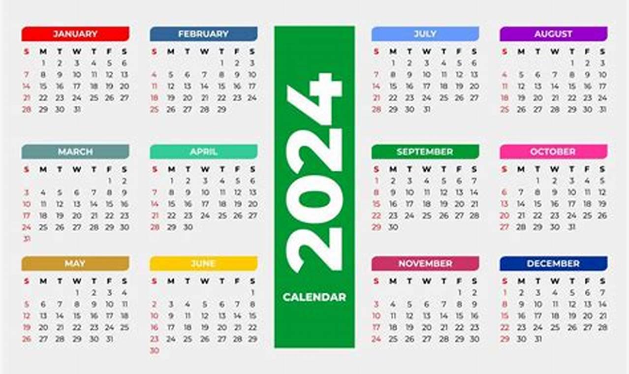 2024 Calendar Psd Free Download Image