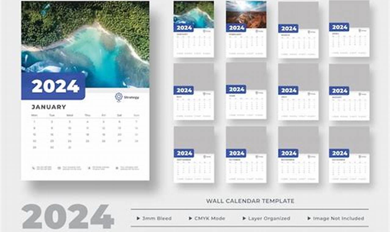 2024 Calendar Psd Free Download Word File