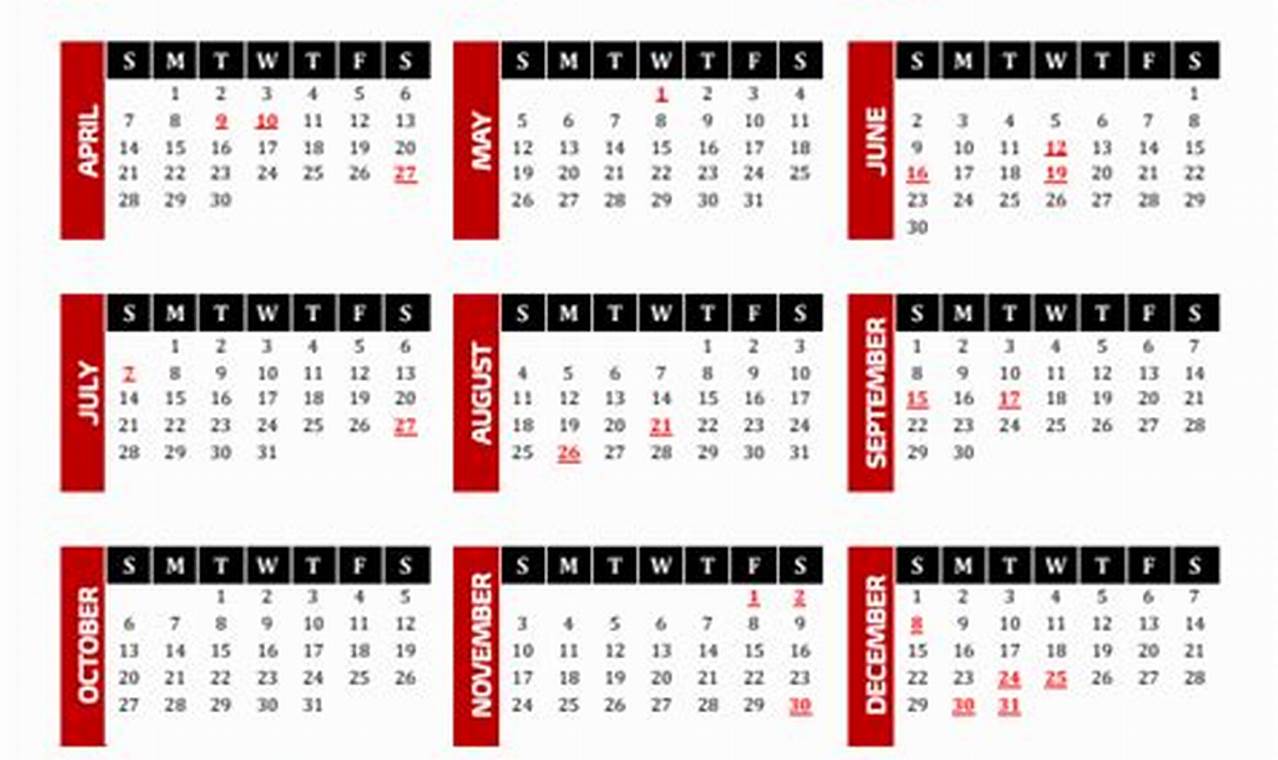 2024 Calendar Template Philippines 2024