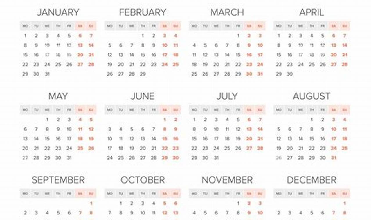 2024 Calendar Week Starting Monday Start 2021